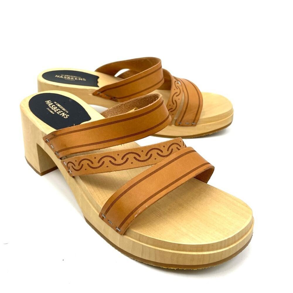 Swedish Hasbeens Jesus Leather Sandals